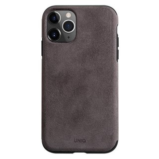 Etui na telefon iPhone 11 Pro UNIQ Sueve taupe - eleganckie i stylowe