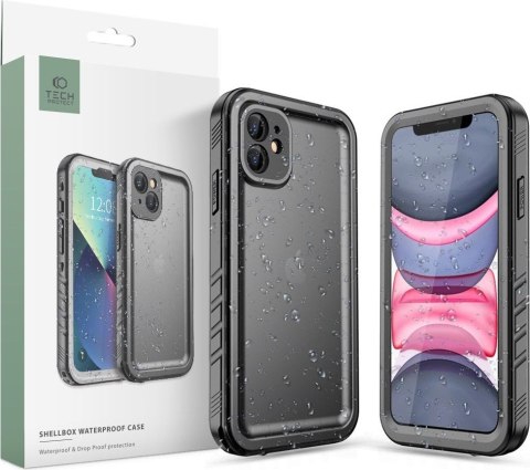 Etui na telefon Apple iPhone 11 Tech-Protect Shellbox IP68 czarne