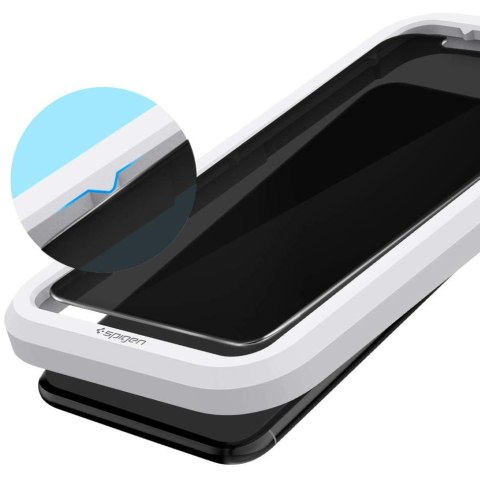 Szkło hartowane iPhone 11 Spigen GLAS.tR AlignMaster Privacy