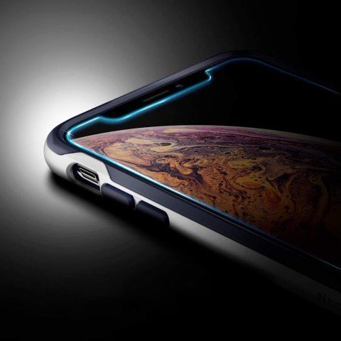 Szkło hartowane iPhone 11 Spigen GLAS.tR AlignMaster Privacy