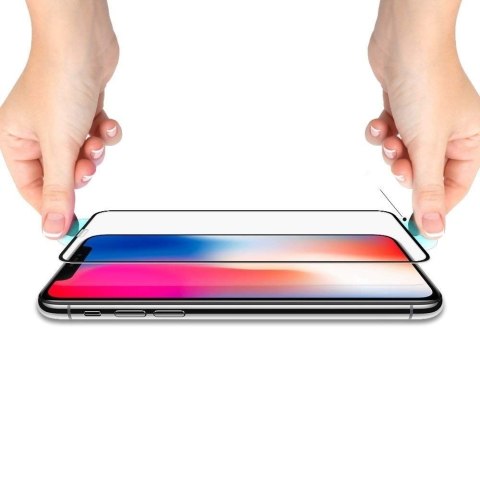 Szkło hartowane iPhone 11 Pro/iPhone XS Spigen GLAS.tR TC 3D Full Cover Case Friendly