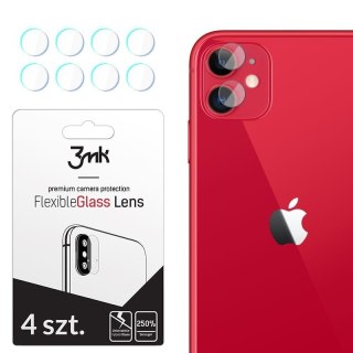 Szkło hybrydowe na obiektyw iPhone 11 3MK Lens Protection 4 PACK