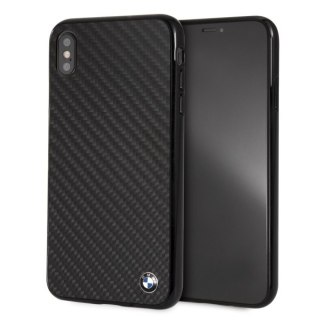 Etui BMW BMHCI65MBC Apple iPhone XS Max czarny/black hardcase Siganture-Carbon