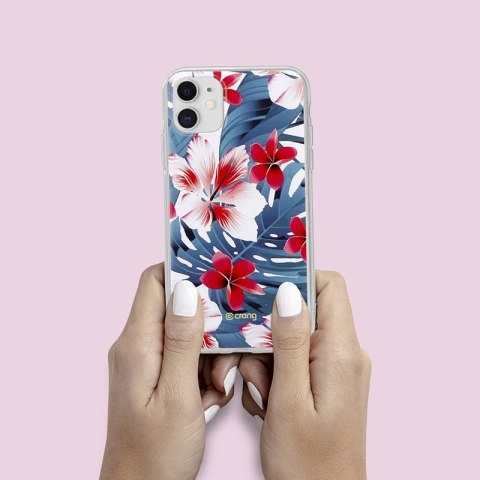 Etui na telefon iPhone 11 Crong Flower Case wzór 03 - stylowy design