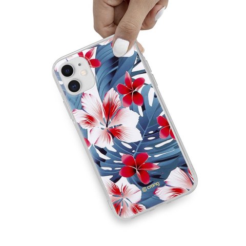 Etui na telefon iPhone 11 Crong Flower Case wzór 03 - stylowy design