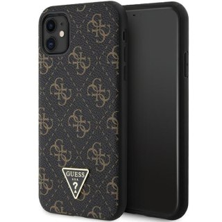 Etui na telefon iPhone XR/11 Guess GUHCN61PG4GPK czarny hardcase