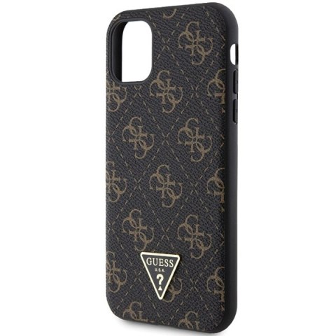 Etui na telefon iPhone XR/11 Guess GUHCN61PG4GPK czarny hardcase