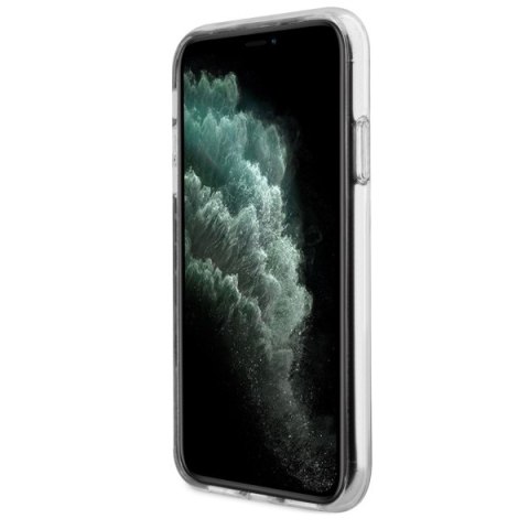 Etui na telefon iPhone 11 Guess 4G MagSafe różowe - styl i ochrona