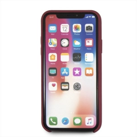 Etui iPhone XS/X Mercedes AMG czerwony