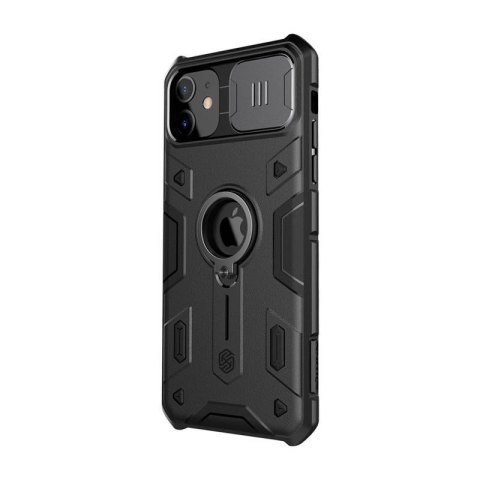 Etui na telefon iPhone 11 Nillkin CamShield Armor czarne ochronne