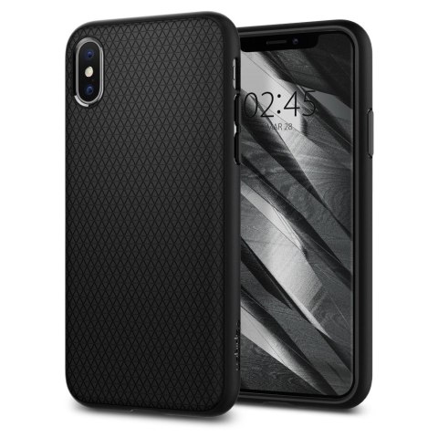 Etui na telefon iPhone XR Spigen Liquid Air czarne - ochrona i styl