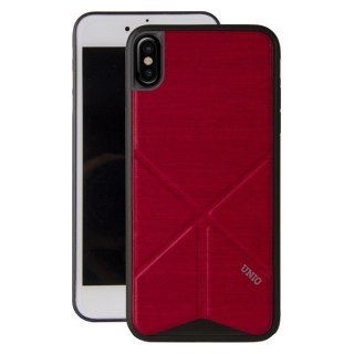 Etui UNIQ Transforma Ligne Apple iPhone X/Xs czerwony/fire red