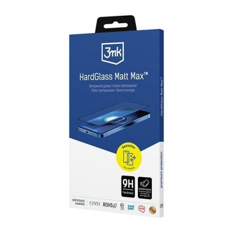 Szkło hartowane iPhone XR / 11 3MK HardGlass Matt Max