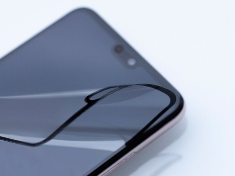 Szkło hybrydowe iPhone XS Max 3MK FlexibleGlass Max czarne