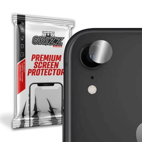 Szkło na aparat iPhone XR GrizzGlass HybridGlass - Ochrona kamery