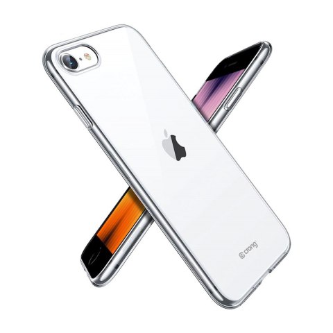 Etui na telefon iPhone SE 2022/SE 2020/8/7 Crong Crystal Slim przezroczyste