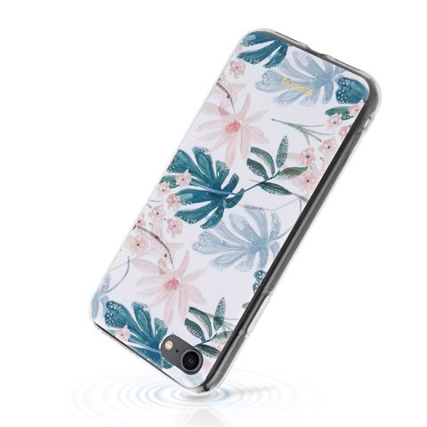 Etui na telefon iPhone SE 2022/SE 2020/8/7 Crong Flower Case wzór 01