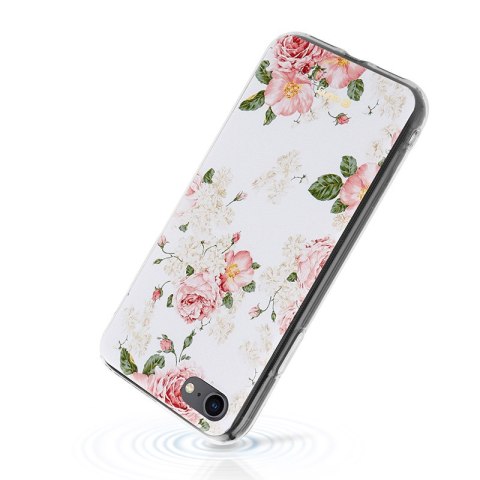 Etui Crong Flower Case Apple iPhone SE 2022/SE 2020/8/7 (wzór 02)