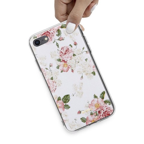 Etui Crong Flower Case Apple iPhone SE 2022/SE 2020/8/7 (wzór 02)