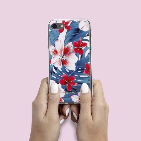 Etui na telefon iPhone SE 2022/SE 2020/8/7 Crong Flower Case wzór 03