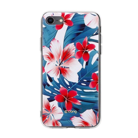 Etui na telefon iPhone SE 2022/SE 2020/8/7 Crong Flower Case wzór 03