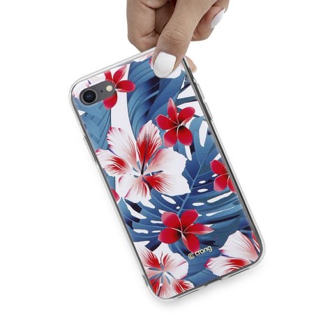 Etui na telefon iPhone SE 2022/SE 2020/8/7 Crong Flower Case wzór 03