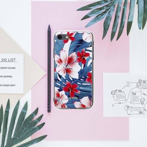 Etui na telefon iPhone SE 2022/SE 2020/8/7 Crong Flower Case wzór 03