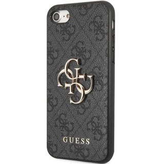 Etui iPhone SE 2022/SE 2020/8/7 Guess GUHCI84GMGGR szary hardcase 4G Big Metal Logo