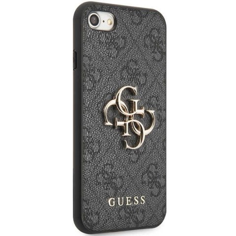 Etui Guess GUHCI84GMGGR Apple iPhone SE 2022/SE 2020/8/7 szary/grey hardcase 4G Big Metal Logo