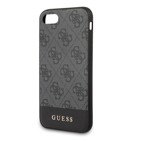 Etui na telefon iPhone SE 2022/2020/8/7 Guess GUHCI8G4GLGR szary hardcase