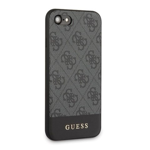 Etui na telefon iPhone SE 2022/2020/8/7 Guess GUHCI8G4GLGR szary hardcase