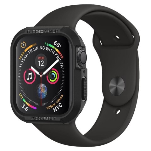 Etui Spigen Rugged Armor Apple Watch 4/5/6/7/SE 40/41mm Black