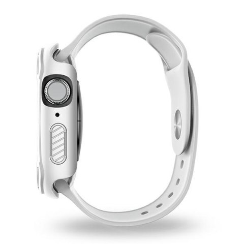 Etui UNIQ Torres Apple Watch Series 4/5/6/7/SE/8/9 40/41MM dove biały