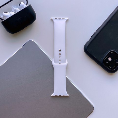 Pasek Tech-Protect Iconband Apple Watch 4/5/6/7/SE/8/9/Ultra 44/45/49mm White