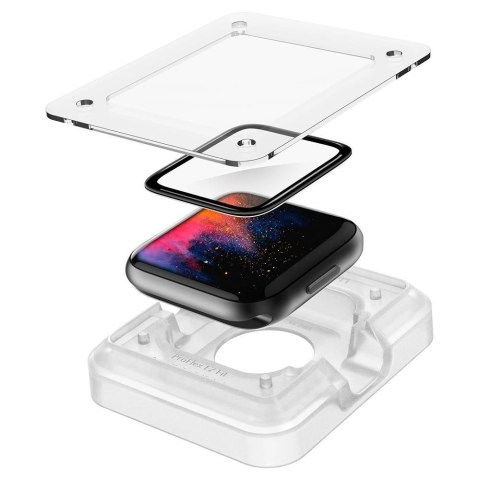 Szkło hybrydowe Spigen Proflex ez Fit Apple Watch 4/5/6/7/8/9/SE 44/45mm