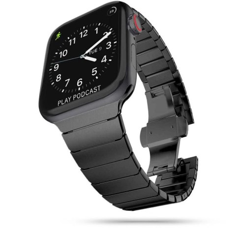 Bransoleta Tech-Protect Linkband Apple Watch 4/5/6/7/SE 44/45mm Black