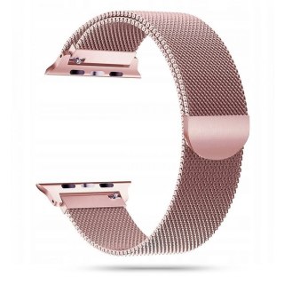 Bransoleta Tech-Protect Milaneseband Apple Watch 4/5/6/7/SE 44/45mm Rose Gold