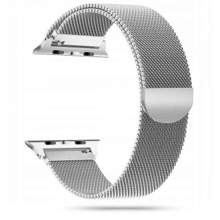 Bransoleta Tech-Protect Milaneseband Apple Watch 4/5/6/7/SE 44/45mm Silver