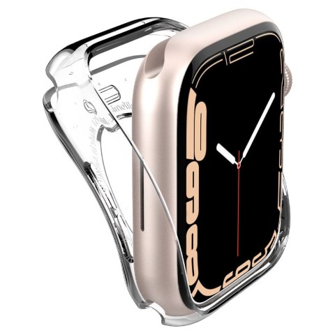 Etui Spigen Liquid Crystal Apple Watch 4/5/6/7/SE 40/41mm Crystal Clear