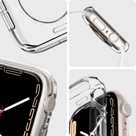 Etui Spigen Liquid Crystal Apple Watch 4/5/6/7/SE 40/41mm Crystal Clear