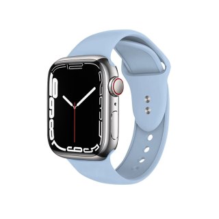 Pasek Crong Liquid Apple Watch 4/5/6/7/SE/8/9 40/41mm (błękitny)