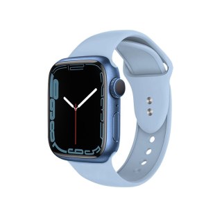 Pasek Crong Liquid Apple Watch 4/5/6/7/SE/8/9 40/41mm (błękitny)