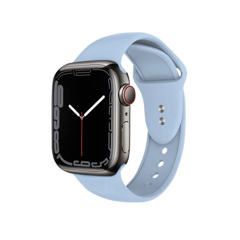 Pasek Crong Liquid Apple Watch 4/5/6/7/SE/8/9 40/41mm (błękitny)