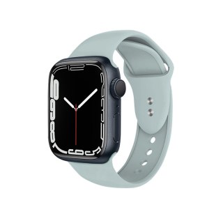 Pasek Crong Liquid Apple Watch 4/5/6/7/SE/8/9/Ultra 44/45/49mm (miętowy)