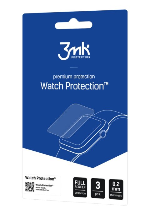 Szkło hybrydowe 3MK FlexibleGlass Watch Protection Apple Watch Ultra