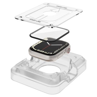 Szkło hybrydowe Spigen Proflex ez Fit Apple Watch 4/5/6/7/8/9/SE 44/45mm [2 PACK]