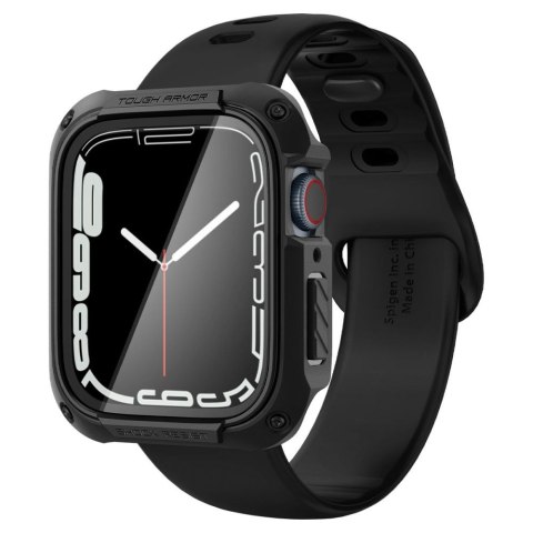 Etui Spigen Tough Armor Apple Watch 4/5/6/7/8/9/SE 44/45mm Black