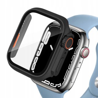 Etui Tech-Protect Defense360 Apple Watch 4/5/6/7/8/9/SE 44/45mm Black/orange