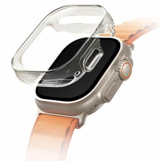 Etui UNIQ Garde Apple Watch Ultra 49mm przezroczysty/dove clear