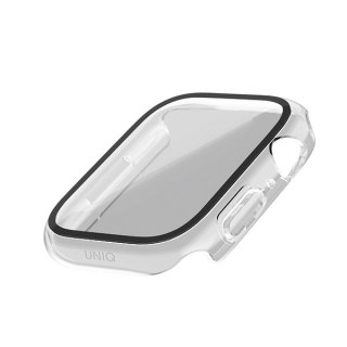 Etui UNIQ Nautic Apple Watch 4/5/6/7/SE/8/9 40/41mm przezroczysty/dove clear